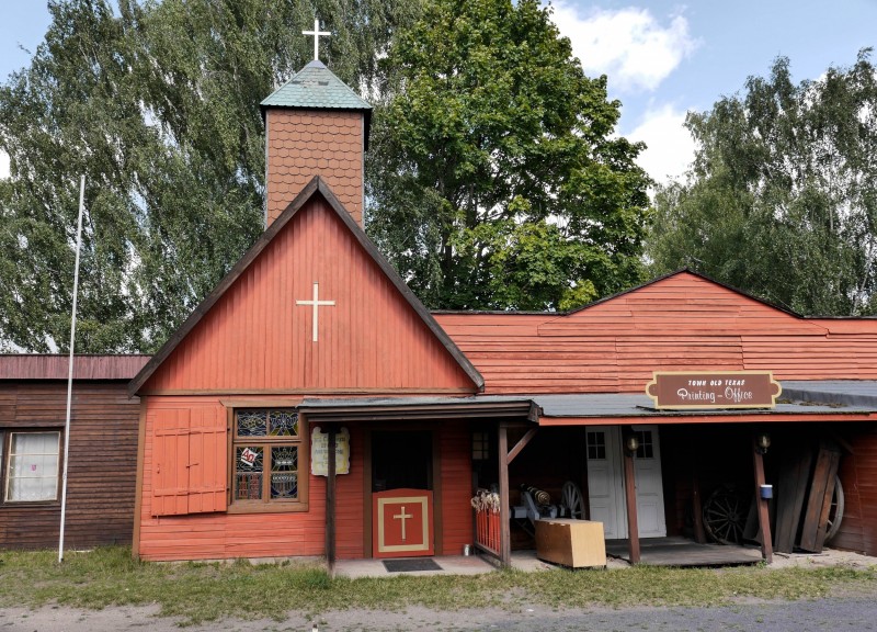 Old Texas Town Kirche